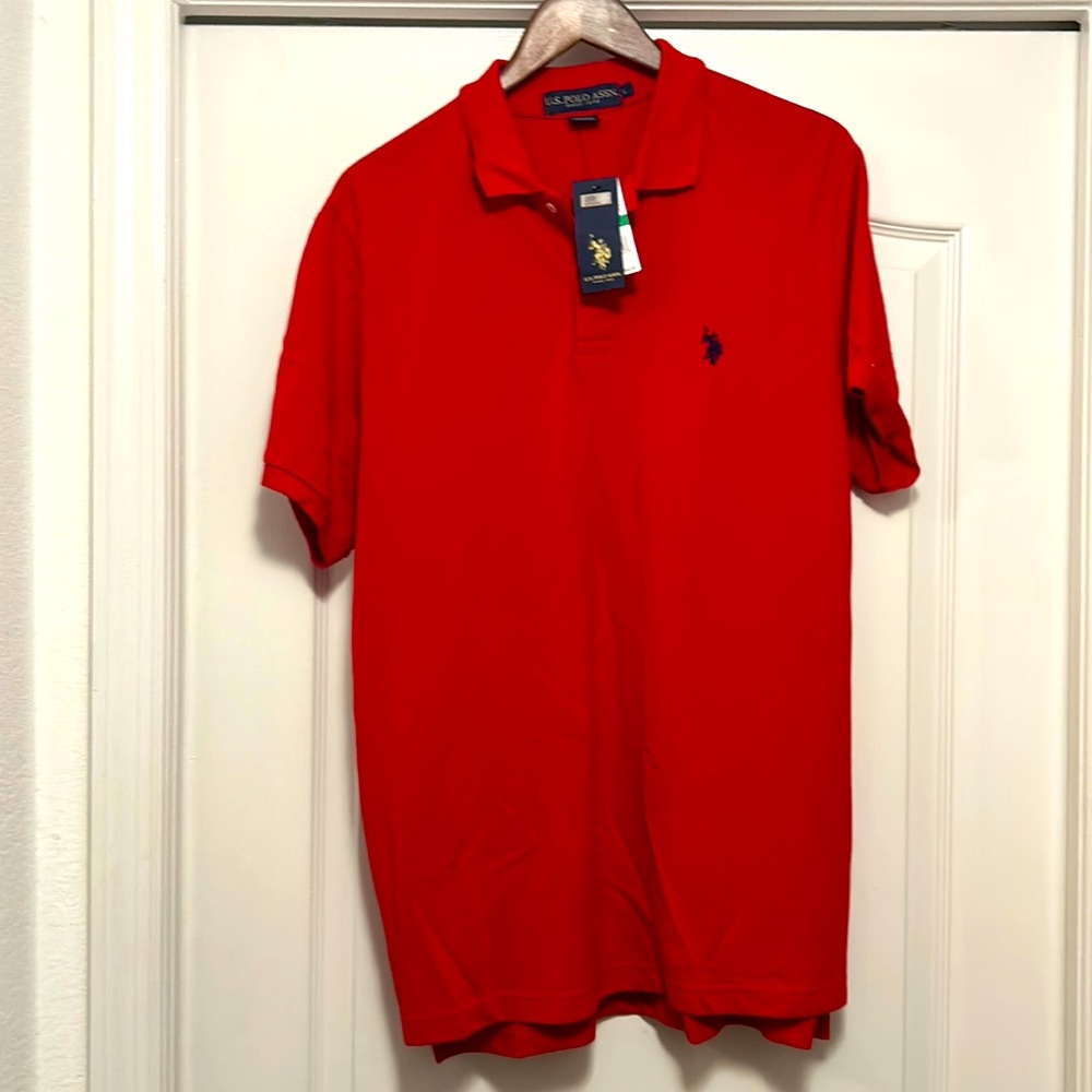 NWT ❤️ men’s Red polo shirt by U.S. Polo Assn.